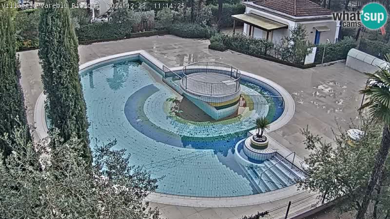 Villaggio Mare Blu Pool LIVE-Webcam Bibione Pineda – Italien