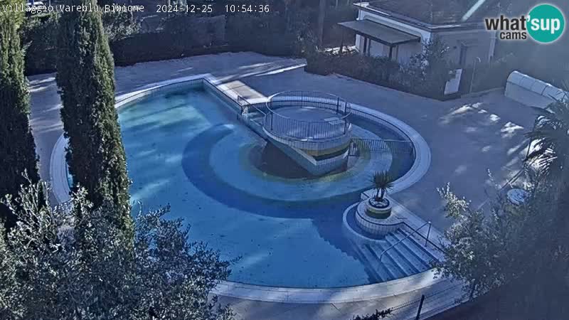 Piscina Villaggio Mare Blu webcam LIVE Bibione Pineda – Italia