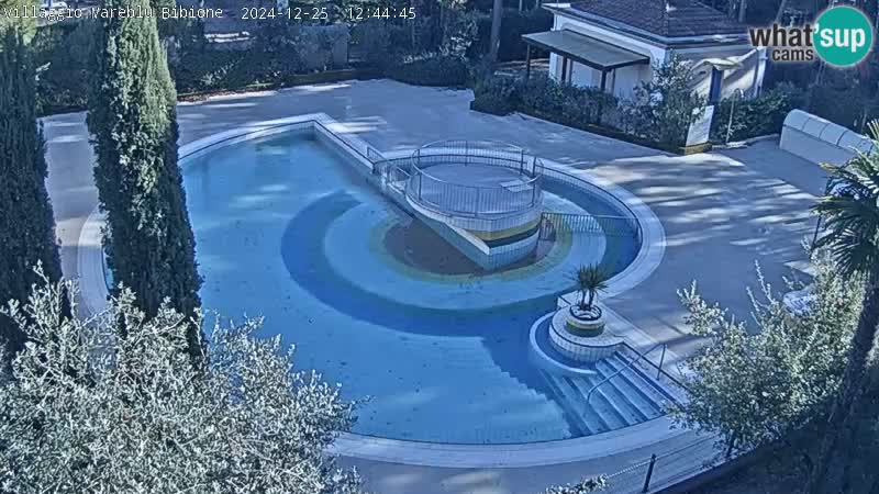 Piscina Villaggio Mare Blu webcam LIVE Bibione Pineda – Italia