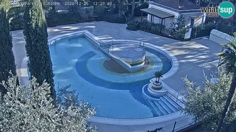 Piscina Villaggio Mare Blu webcam LIVE Bibione Pineda – Italia