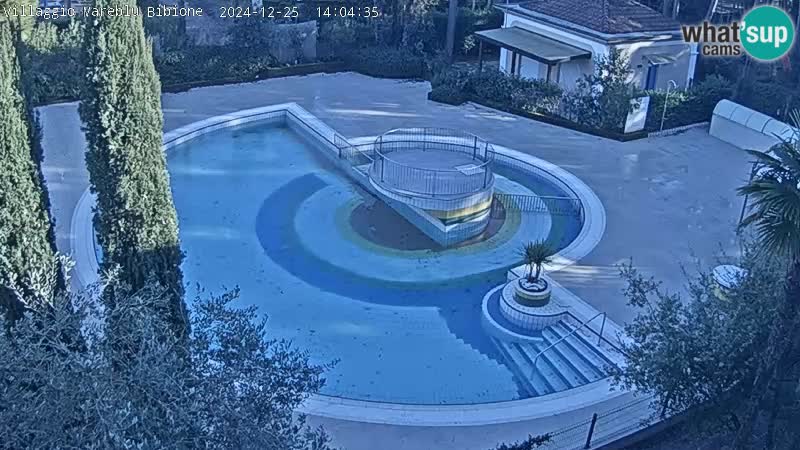 Villaggio Mare Blu pool LIVE webcam Bibione Pineda – Italy