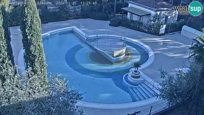 Villaggio Mare Blu pool LIVE webcam Bibione Pineda – Italy