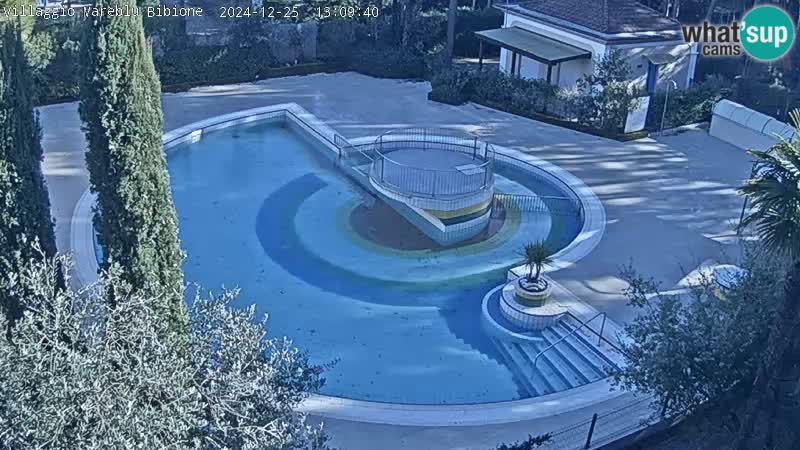 Villaggio Mare Blu piscine LIVE webcam Bibione Pineda – Italie