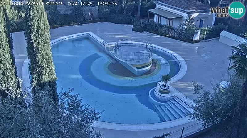 Villaggio Mare Blu pool LIVE webcam Bibione Pineda – Italy