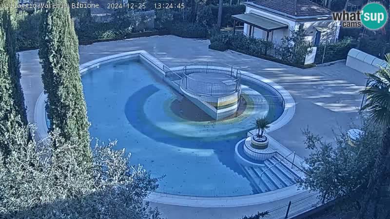 Villaggio Mare Blu piscine LIVE webcam Bibione Pineda – Italie