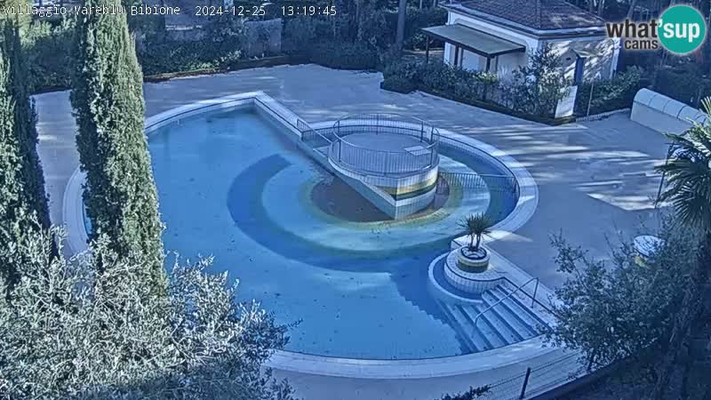 Villaggio Mare Blu pool LIVE webcam Bibione Pineda – Italy