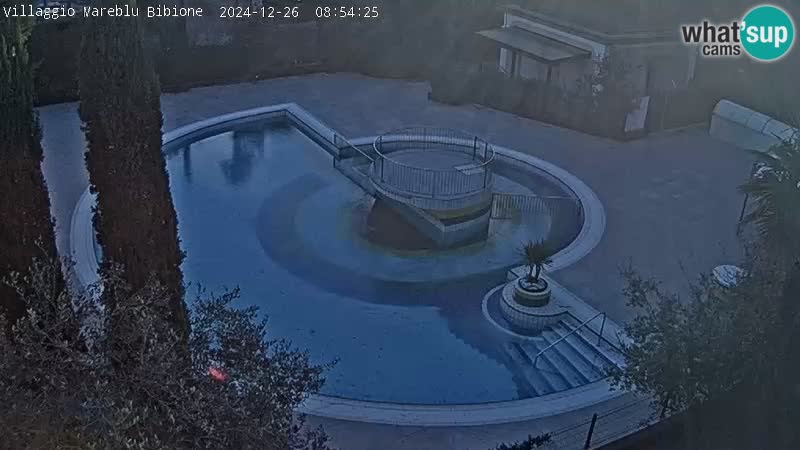 Villaggio Mare Blu piscine LIVE webcam Bibione Pineda – Italie