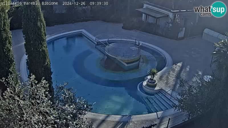 Villaggio Mare Blu pool LIVE webcam Bibione Pineda – Italy