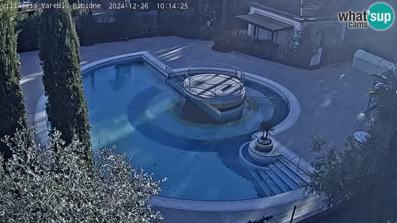 Villaggio Mare Blu piscine LIVE webcam Bibione Pineda – Italie