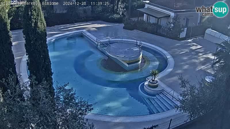 Villaggio Mare Blu pool LIVE webcam Bibione Pineda – Italy