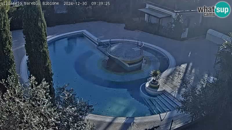 Piscina Villaggio Mare Blu webcam LIVE Bibione Pineda – Italia