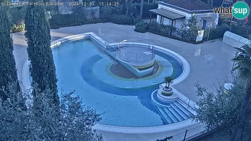 Villaggio Mare Blu piscine LIVE webcam Bibione Pineda – Italie