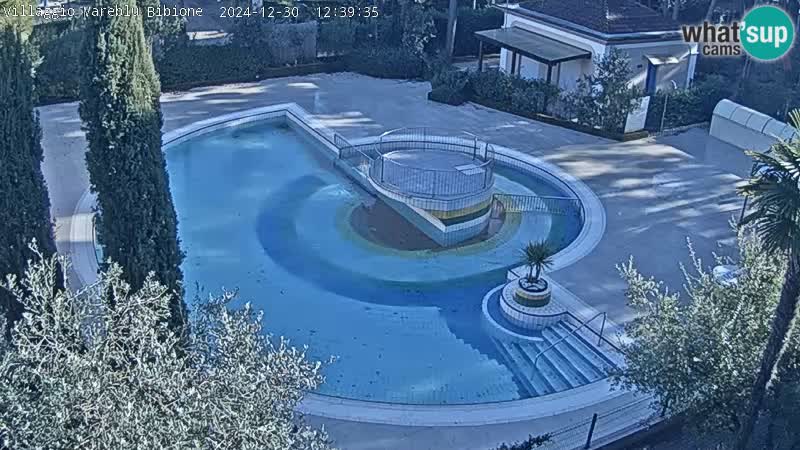 Villaggio Mare Blu piscine LIVE webcam Bibione Pineda – Italie