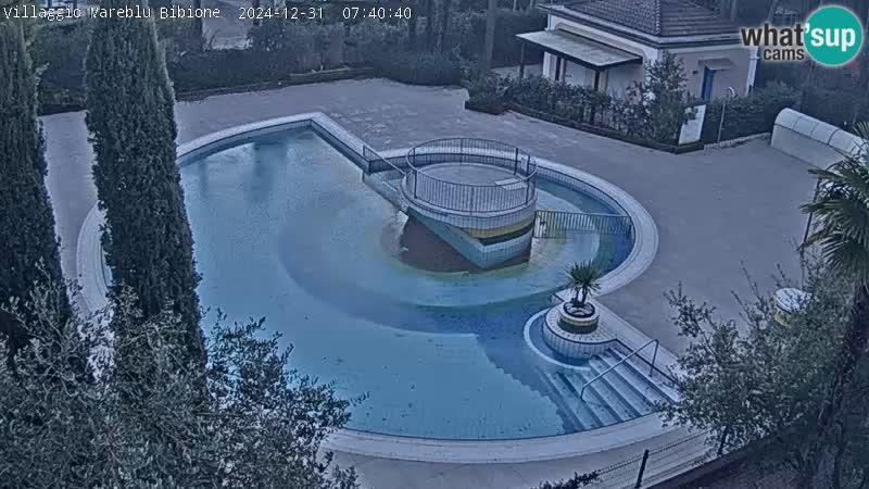 Piscina Villaggio Mare Blu webcam LIVE Bibione Pineda – Italia