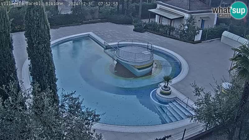 Piscina Villaggio Mare Blu EN VIVO webcam Bibione Pineda – Italia