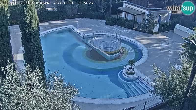 Villaggio Mare Blu piscine LIVE webcam Bibione Pineda – Italie