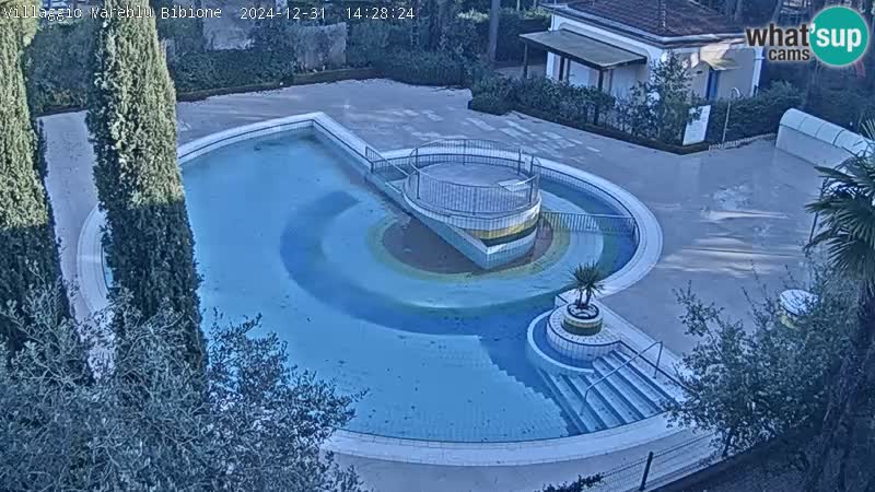 Piscina Villaggio Mare Blu EN VIVO webcam Bibione Pineda – Italia