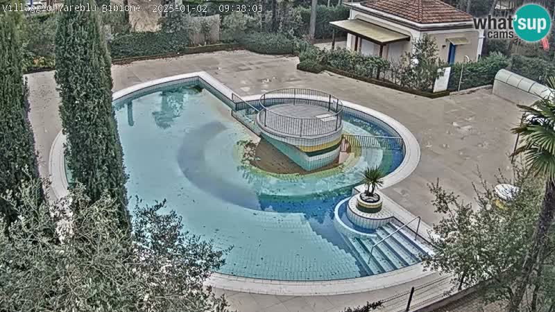 Piscina Villaggio Mare Blu webcam LIVE Bibione Pineda – Italia