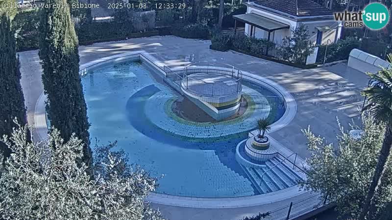 Villaggio Mare Blu pool LIVE webcam Bibione Pineda – Italy