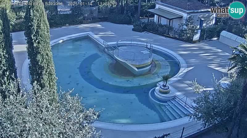 Villaggio Mare Blu pool LIVE webcam Bibione Pineda – Italy