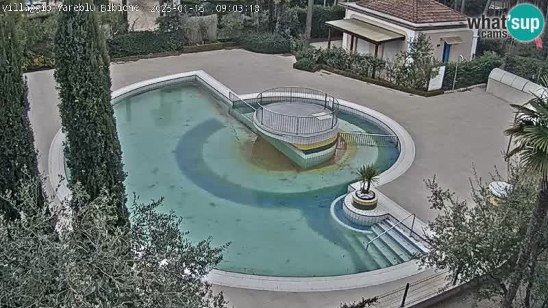 Villaggio Mare Blu pool LIVE webcam Bibione Pineda – Italy