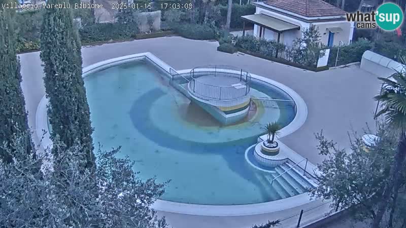 Villaggio Mare Blu pool LIVE webcam Bibione Pineda – Italy