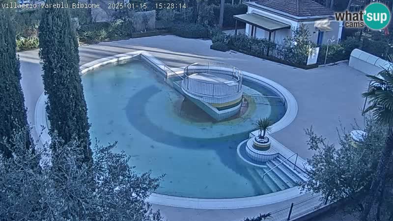 Villaggio Mare Blu pool LIVE webcam Bibione Pineda – Italy