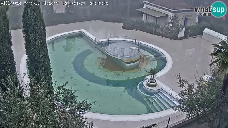 Villaggio Mare Blu pool LIVE webcam Bibione Pineda – Italy