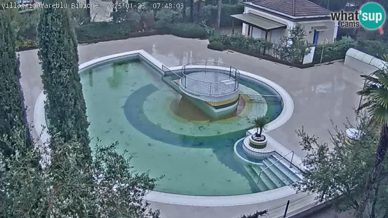 Villaggio Mare Blu Pool LIVE-Webcam Bibione Pineda – Italien