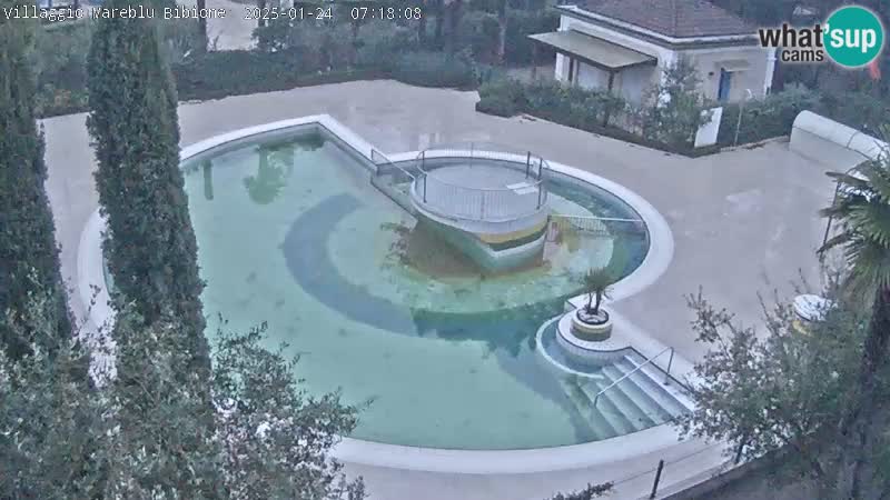 Piscina Villaggio Mare Blu webcam LIVE Bibione Pineda – Italia