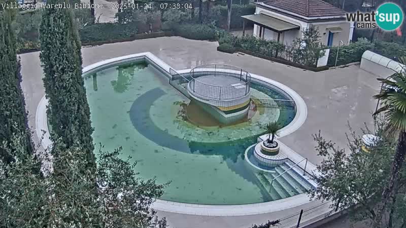 Piscina Villaggio Mare Blu webcam LIVE Bibione Pineda – Italia