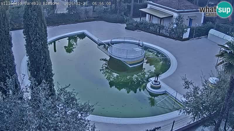 Villaggio Mare Blu pool LIVE webcam Bibione Pineda – Italy