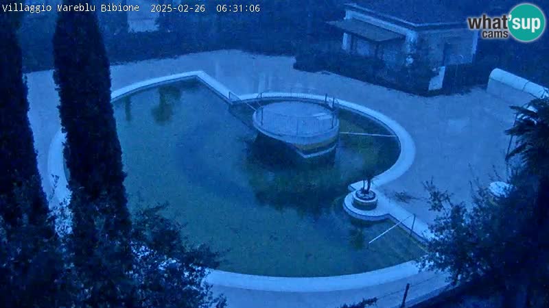 Piscina Villaggio Mare Blu EN VIVO webcam Bibione Pineda – Italia