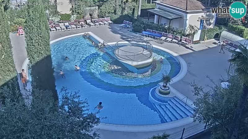 Villaggio Mare Blu Pool LIVE-Webcam Bibione Pineda – Italien
