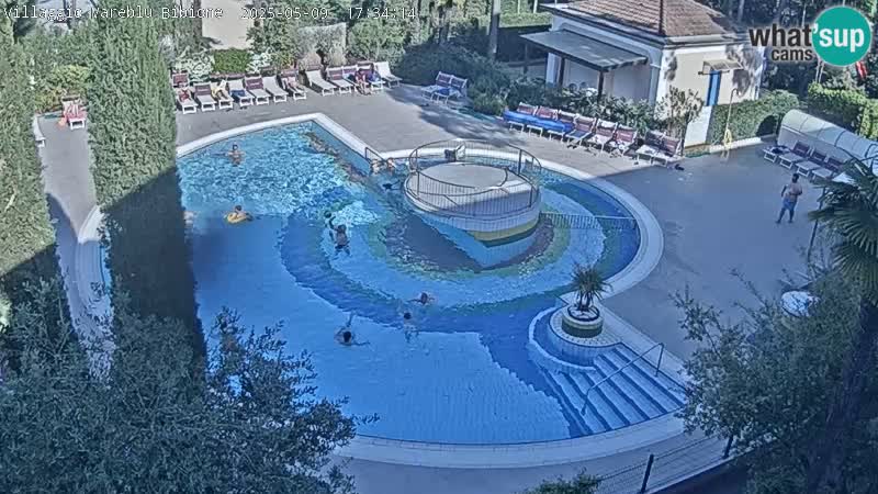 Villaggio Mare Blu piscine LIVE webcam Bibione Pineda – Italie