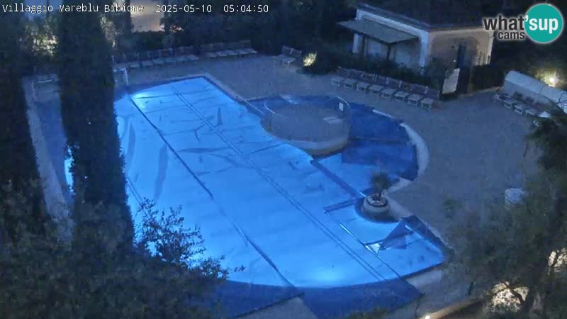 Villaggio Mare Blu pool LIVE webcam Bibione Pineda – Italy