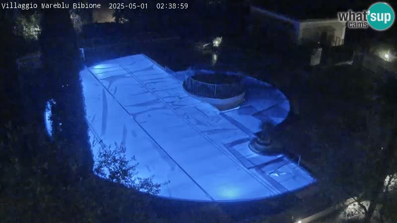 Villaggio Mare Blu piscine LIVE webcam Bibione Pineda – Italie
