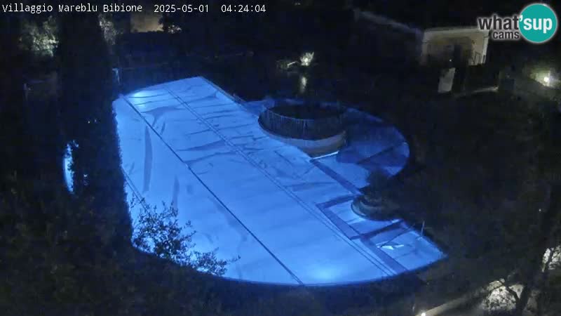 Villaggio Mare Blu pool LIVE webcam Bibione Pineda – Italy