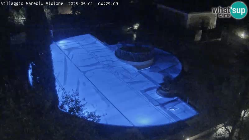 Villaggio Mare Blu pool LIVE webcam Bibione Pineda – Italy