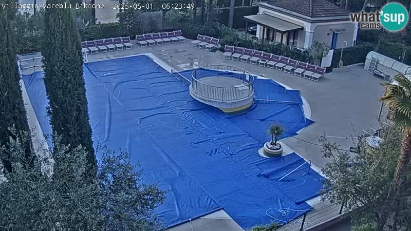 Villaggio Mare Blu Pool LIVE-Webcam Bibione Pineda – Italien