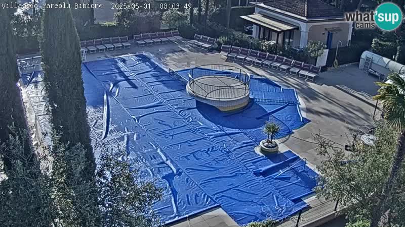 Villaggio Mare Blu Pool LIVE-Webcam Bibione Pineda – Italien