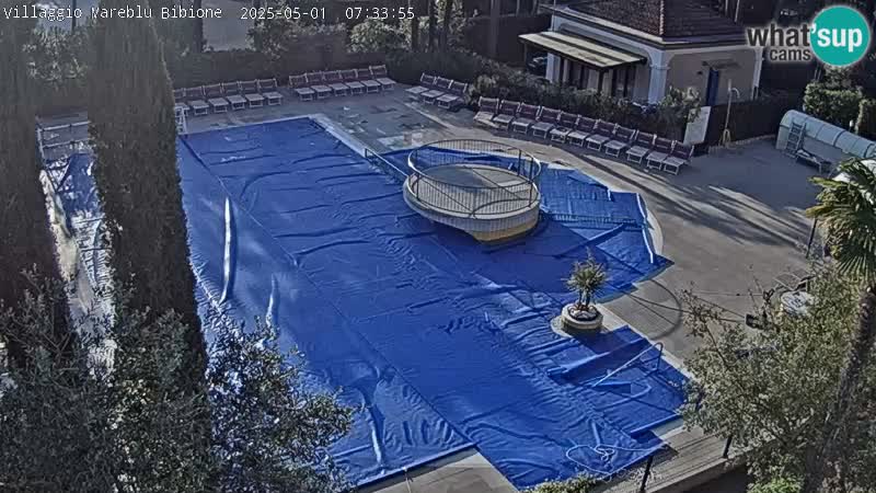 Villaggio Mare Blu Pool LIVE-Webcam Bibione Pineda – Italien