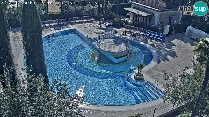 Villaggio Mare Blu Pool LIVE-Webcam Bibione Pineda – Italien