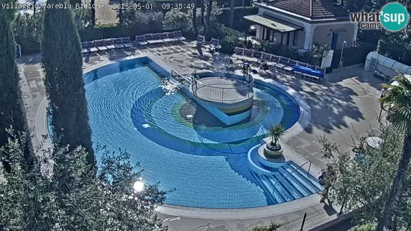 Villaggio Mare Blu pool LIVE webcam Bibione Pineda – Italy