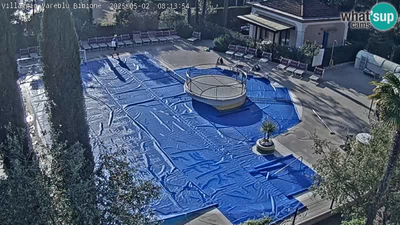 Villaggio Mare Blu Pool LIVE-Webcam Bibione Pineda – Italien