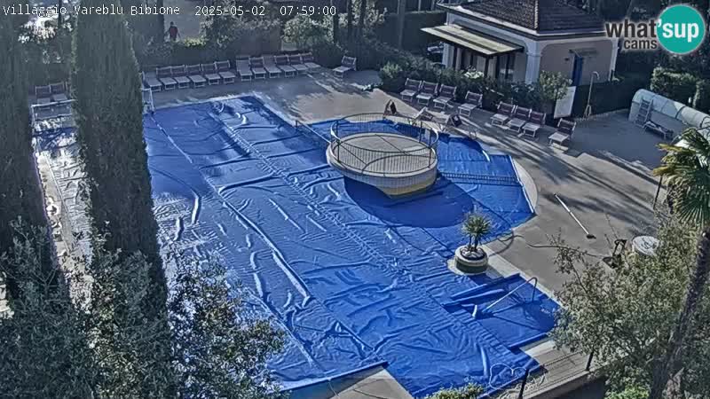 Villaggio Mare Blu pool LIVE webcam Bibione Pineda – Italy