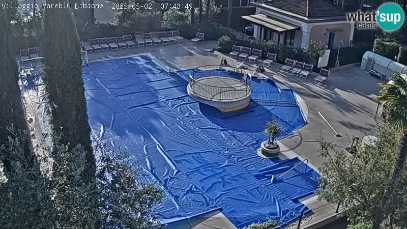Villaggio Mare Blu Pool LIVE-Webcam Bibione Pineda – Italien
