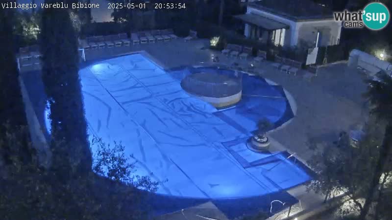 Piscina Villaggio Mare Blu EN VIVO webcam Bibione Pineda – Italia