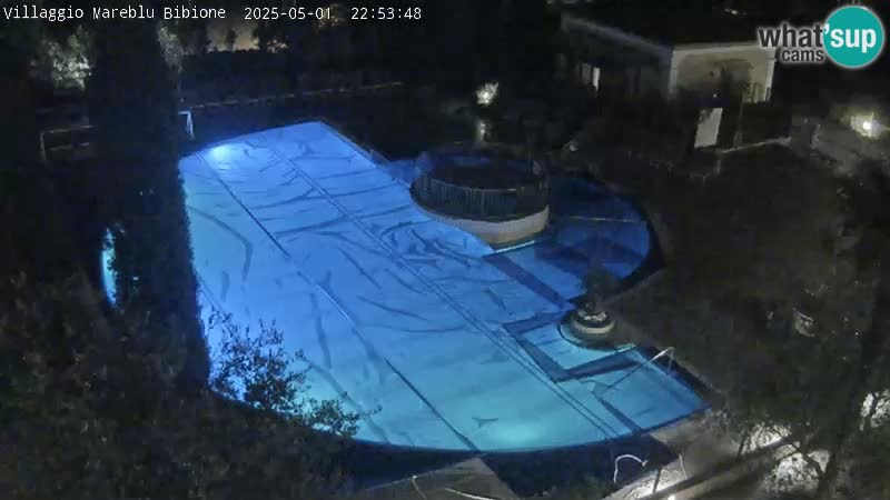 Piscina Villaggio Mare Blu webcam LIVE Bibione Pineda – Italia