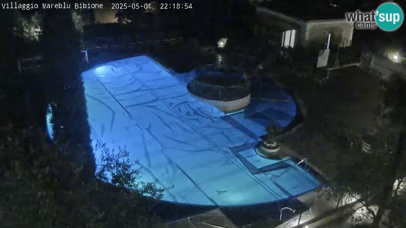 Piscina Villaggio Mare Blu EN VIVO webcam Bibione Pineda – Italia